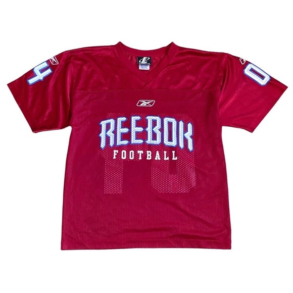 Reebok Other - Reebok Red Football Jersey , Logo Athletic x Reebok 2004 Football No. 04…